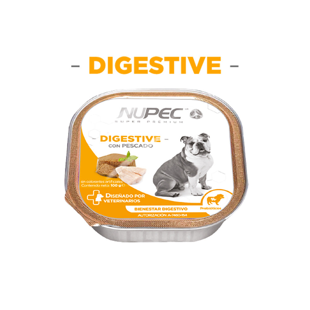 Caja 4x pz Nupec Alimento Humedo para Perro Weight Control/ digestive