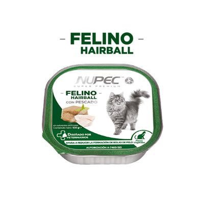 Caja x4 pz Nupec Alimento Humedo para Gato Urinary/Hairball Control