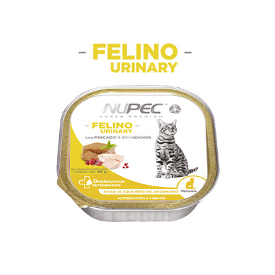 Caja x4 pz Nupec Alimento Humedo para Gato Urinary/Hairball Control