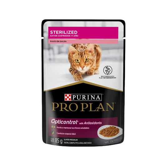 Purina® Pro plan® Gato esterilizado pavo 85g